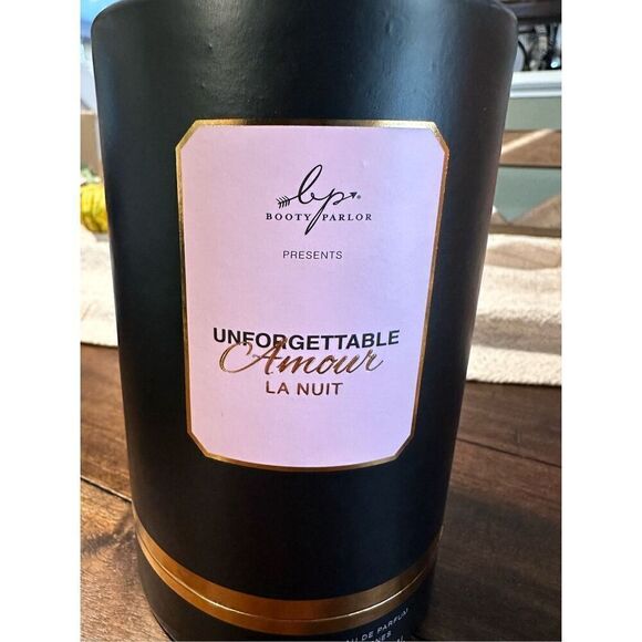NIB - 3.3 Oz Booty Parlor Unforgettable Amour La Nuit PERFUME W/ Pheromones - Picture 2 of 7